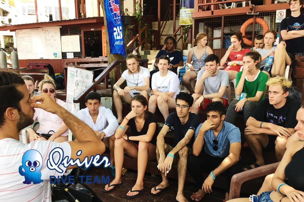 Pulau Perhentian Kecil Quiver Dive Team Perhentian Dorm מראה חיצוני תמונה